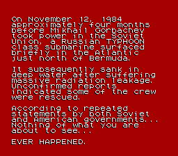 Hunt for Red October screenshot 4 for NES